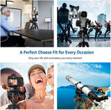 Tripod for Camera, Camera Tripod 60" Heavy Duty Tripod, Phone Tripod for Video Recording Photo Vlog, Iron Camera Tripods