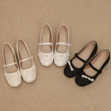 New Chinese Style Mary Jane Women's Shoes Hot Sale Of The Season Spring Summer Fairy Tale Cheongsam Shoes Beautiful Thick Heel