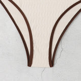 2026 One Piece Swimsuit Solid High Cut Swimwear Women Bathing Suit Female Swimming Summer Beachwear Bodysuit