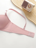 Hot selling solid color 2-piece underwear set multi-color daily four season Bra set comfortable to wear sexy Lingerie 2611