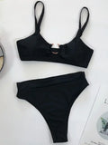 SnakeSkin Female Swimsuit High Waist Bikini Women Swimwear Two-pieces Bikini Set Hollow Out Bathing Suit Swim Wear Beachwear