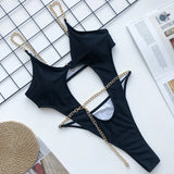 2025 Sexy Extreme String High Cut Female Swimwear One Piece Swimsuit Women Thong Monokini Bather Hollow Out Bathing Suit Swim