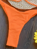 Sexy Triangle Mini Bikini Sets Micro Thongs Swimsuit Women Bathing Suit Biquini Bandage Beachwear Print Swimwear Thong Bikini