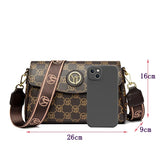 New Fashion Luxury Brand Women's Shoulder Bag High Quality Lady Crossbody Bag Round Women's Wallet Waterproof Women's Handbags