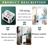 Industrial humidifier large capacity fog disinfectant sprayer large commercial supermarket vegetable and fruit preservation 110V