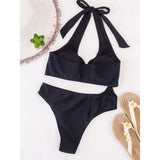 2026 Sexy Halter Asymmetric One Shoulder One Piece Swimsuit Women Swimwear Female Bather Bathing Suit Swim Lady Monokini V2660