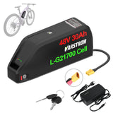 Hailong Max 48V 30Ah Ebike Battery Pack With 40A BMS