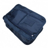 Portable Shoe Bags Travel Holds Multifunction Folding Storage Handbag High Capacity Mini Solid Color Shoe Pouch Organizer