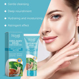 Collagen Snail Cleansing Gel Gentle Exfoliating Cleanser Shrink Pores Repair Moisturizing Cleanser Facial Skin Care Cleanser