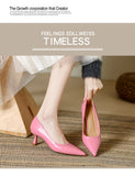 Patent Leather Fashion High Heels 2026Pointed Toe Pumps Elegant Woman Heeled Shoes Shallow Mouth Candy Colored Sexy Single Shoes