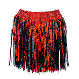 Sequin Cheerleading Team Dress for Adults Kids Rain Skirt Dance Costume Streamer Fringe Half Skirt for Beach Parties