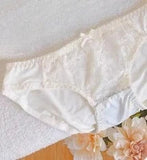Summer Lace Half Cup Bra Small Bust Beachwear Gathering Light Support Pure Bralette Ultra Thin Wirefree Set AU MOYISU S-XL-32-38