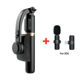 Roreta 2024 NEW Gimbal Stabilizer Selfie Stick Foldable Wireless Tripod with Bluetooth Shutter Monopod for IOS Android