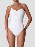 Summer Women's Camisole Yoga Jumpsuit Sexy Sleeveless High Elasticity Shaping Sports One Piece Suit Outdoor Gym Fitness Bodysuit