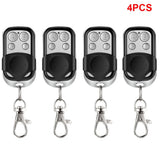 1~5PCS Universal 4 Buttons Garage Door Opener Remote Control 433MHZ Clone Fixed Learning Rolling Code Duplicator Garage