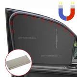 Car Magnetic Window Sunshades With 4/2pc UV Protection Function Privacy Sunshade Window Cover Middle Plate Privacy Curtain amagi