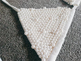 2026 Luxury Pearls Halter Mini Bikini Female Swimsuit Women Swimwear Two-pieces Bikini Set Bather Bathing Suit Swim Beachwear
