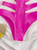 2025 New Sexy Halter Women Swimwear One Piece Swimsuit Female Hollow Out Monokini Bather Bathing Suit Summer Beach Wear Bodysuit