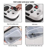 Portable Handheld Steam Cleaner High Temperature Pressurized Steam Cleaning Machine With Brush Heads For Kitchen Car