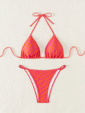 ZTVitality Print Women Swimsuit Sexy Bikini 2022 New Arrival Biquini Padded Bra Low Waist Beach Swimwear Brazilian Bathing Suit