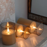 LED Flameless Candles Battery Operated LED Light with Remote Timer Holiday Party Candles for Home Room Decor Wedding Gift