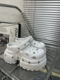 Women Fashion Clogs DIY Cute Stars Platform Slippers Soft EVA Sexy High Heels Female Indoor Street Shoes Girls Beach Sandals