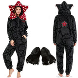 Adult Kigurumi Unicorn Pajamas Winter Thicken Cannibal Flower Demogorgon Cosplay Costume Halloween Suits Slipper XXL Cartoon