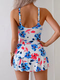 2026 Sexy Swimsuit One Piece Printed Strappy Swimwear Women Bathers Bathing Swimming Swim Suit Female Beachwear XXL