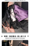 French luxury satin lace panties pure lust sexy mid-waist women's briefs store owner's own reserve