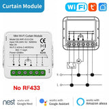 TNCE Tuya Curtain Switch module wifi zigbee rf433mhz, Roller Blinds Shutter Motor breaker, Smart Control Voice Alexa Google Home