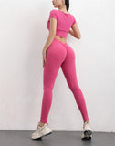 TRY TO BN Scrunch Leggings Back Butt V Yoga Pants Women Fitness Workout Gym Running High Waisted Trousers Jogging Active Tights