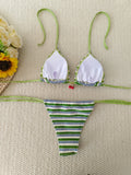 2026 Halter String Triangle Bikini Women Sexy Swimwear Female Mesh Swimsuit Solid Bathers Bathing Swimming Swim Suit Beachwear