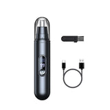 Mini Nose Hair Trimmer Rechargeable Automatic Shaving Nose Eyebrow Ear Painless Hair Clipper Electric Nose Hair Trimmer for Men