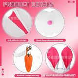 Easter Bunny Costume Women Rabbit Cosplay Outfit Skeleton Bunny Dress Halloween Party Stage Performance Dance Show Costume