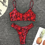2026 Snake Leopard Brazilian Bikini Female Swimsuit Women Swimwear Two Pieces Bikini Set High Cut Bathing Suit Swim Beach Wear
