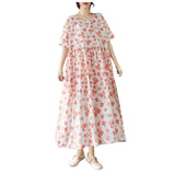 Long Dresses For Women Casual Summer Trendy Boho Style Pleated Cover Up Vestidos Daily Wear High Quality Elegant Maxi Dress