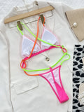 2026 New Sexy One Piece Swimsuit Swimwear Women Solid Patchwork Corss Straps Bathing Suit Beachwear Thong Maillot De Bain Femme