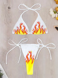 Triangle String Bikini 2025 Women Brazilian Thong Halter Swimsuit Sexy Swimwear Female Bathing Swimming Swim Suit Beachwear