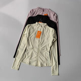 Women's High-End Yoga Suit with Standing Collar Long-Sleeved Sports Jacket for Running And Training Windproof Fitness Jacket