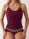 2026 Tankini Set Two Pieces Swimwear Female High Waist Swimsuit Women Bathers Bathing Swimming Swim Suit Beachwear