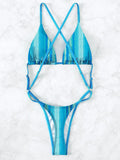 Extreme Mini One Piece Swimsuit Women G String Shiny Swimwear Female Micro Thong Monokini Bather Backless Bathing Suit Swim wear