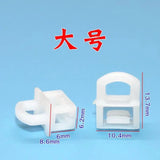10PCs Car Curtain Track Pulley Curtain Nano Wheel Bus Curtain Clip Shower Curtain Hooks Curtain Track Accessories Maison