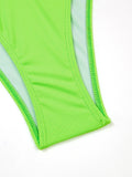 2026 Ring Linked Bikini Solid Bandage Swimwear Female Sexy Swimsuit Women Bathers Bathing Swimming Swim Suit Beachwear