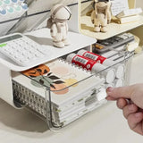 Slant plug pen holder office desk stationery desktop models organizer compartment storage capacity miscellaneous shelves