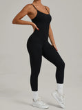 Padded One-Piece Yoga Clothes Sportswear Women's Gym Push Up Workout Clothes Fitness Sports Fitness Wear Yoga Jumpsuit