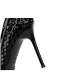 BIGTREE 2026 Fashion Metal Decoration Mesh Hollow Pointed Toe Woman Pumps Thin Heels Party Ladies Shoes Zapatillas De Mujer