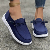 Plus Size 43 Casual Shoes for Women Fashion Loafers Spring and Autumn Round Toe Flat Anti-Slip Walking Shoes Zapatos De Mujer
