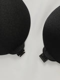 Dolphin front buckle European and American breathable invisible silicone anti sagging bra gathering and lifting chest patch