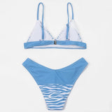ZTVitality Print Patchwork Women Swimsuit Sexy Bikini 2022 New Arrival Straps Padded Bra Summer Beach Swimwear Brazilian Biquini