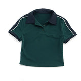 Women's suit sports casual short-sleeved polo shirt and skirt two-piece suit